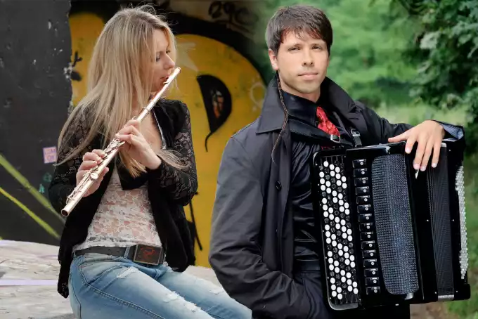 Anna Wierer und Maxim Shagaev