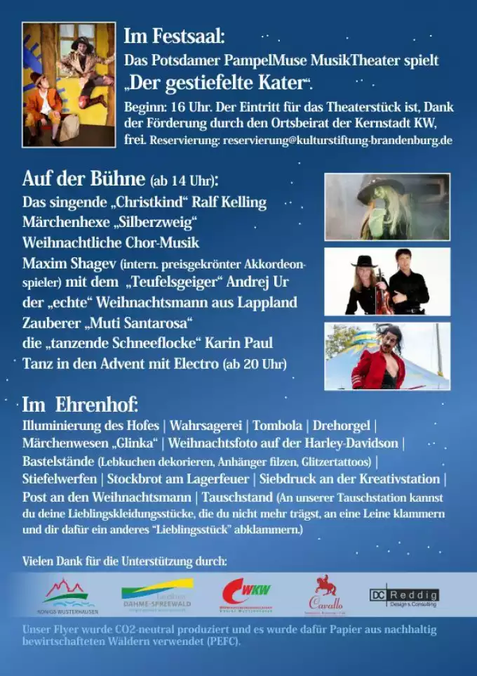 Maxim Shagev, Andrej Ur, Ralf Kelling, PampelMuse MusikTheater, Silberzweig, Glinka, Muti Santarosa, uva.